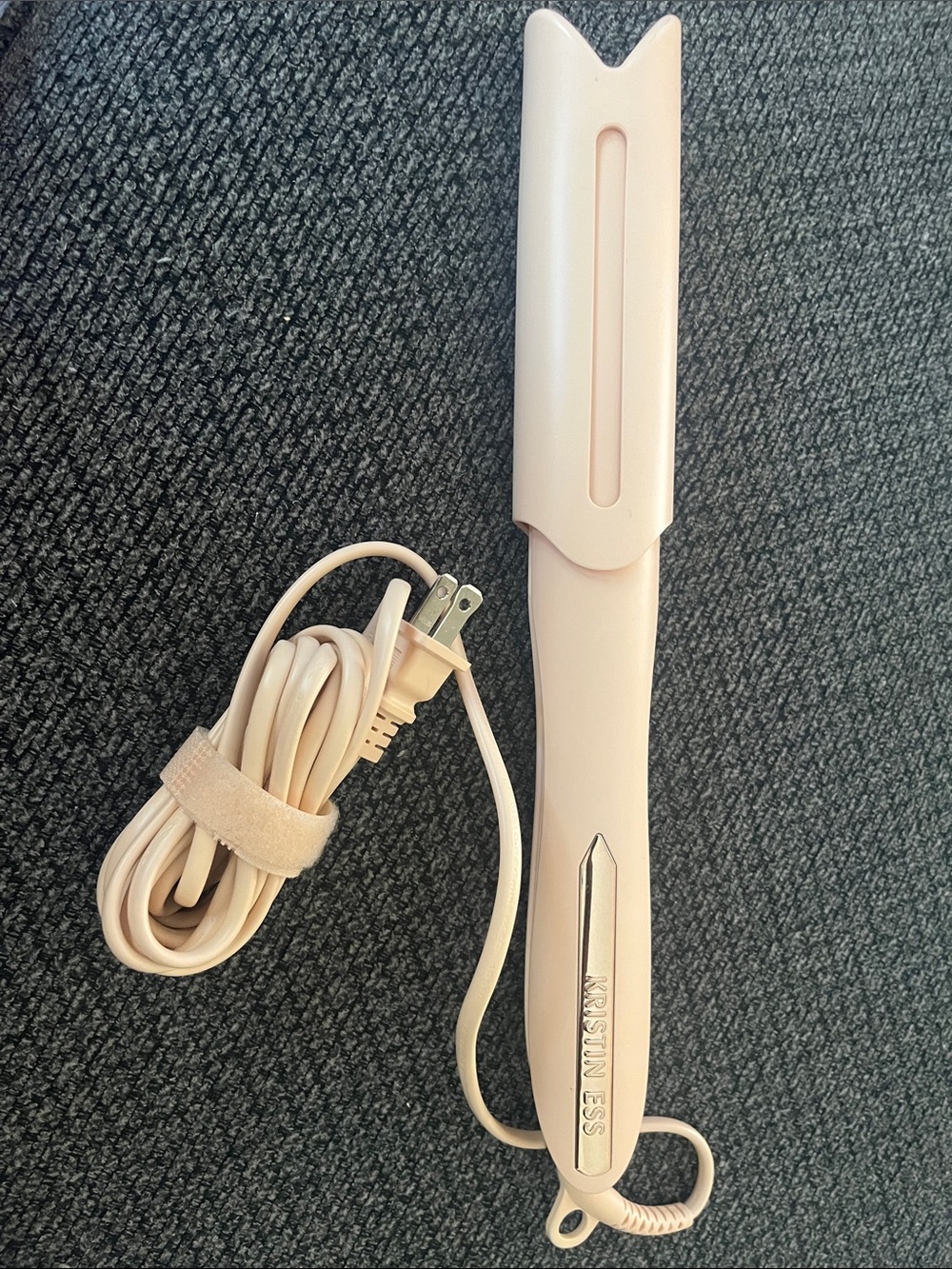 Kristin Ess Pink Ceramic Hair Straightener - Compact Electric Styling Iron